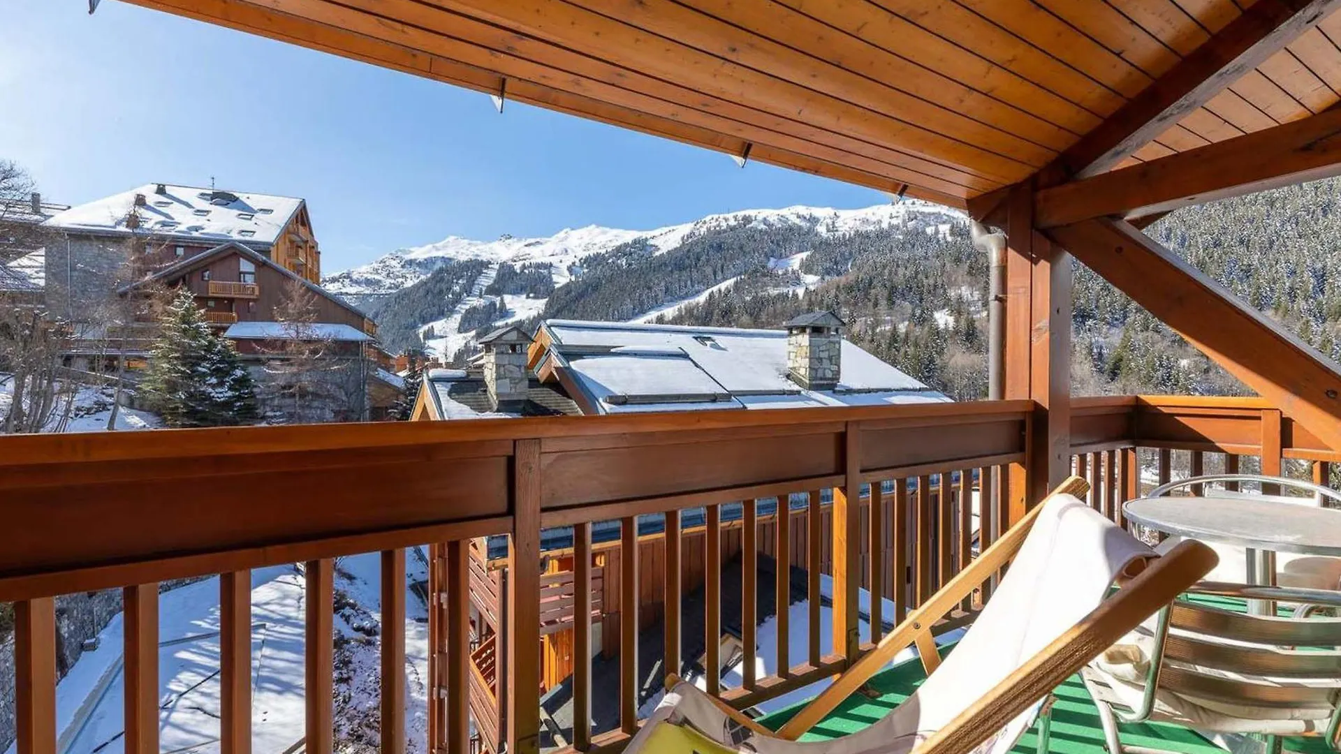 Apartman Duplex Chaleureux A Meribel, Proche Pistes & Commerces, Garage - Fr-1-411-968 Les Allues Franciaország