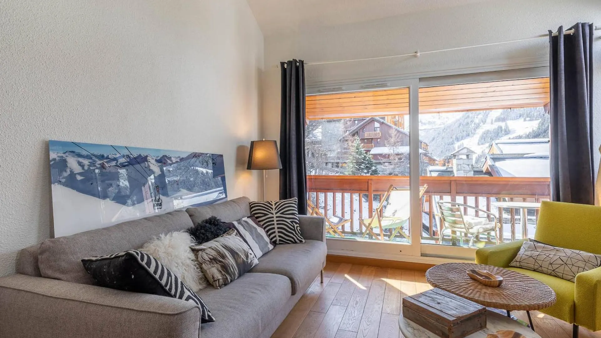 Duplex Chaleureux A Meribel, Proche Pistes & Commerces, Garage - Fr-1-411-968 Les Allues Apartman